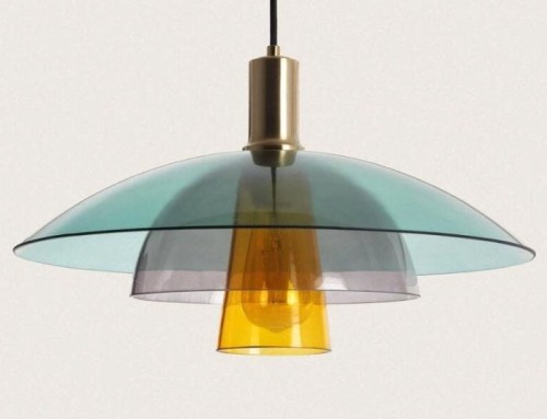 Lampa Wisząca ze Szkła Dolly E27 wielokolorowa