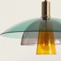 Lampa Wisząca ze Szkła Dolly E27 wielokolorowa