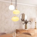 Lampa Wisząca ze Szkła Kurta E14 wielokolorowa