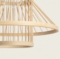 Lampa Wisząca Bambusowa Namibia E27