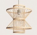 Lampa Wisząca Bambusowa Namibia E27