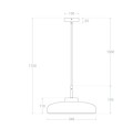 Lampa Wisząca ze Szkła Hipo E27