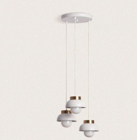 Lampa Wisząca z Metalu Tri Geri E27