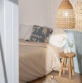 Lampa Wisząca z Rattanu Jinan E27