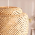 Lampa Wisząca Bambu Nagua E27
