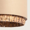 Lampa Wisząca z Włókna Naturalnego Orleans E27