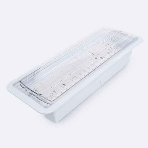 Światło Awaryjne LED Wpuszczane 160lm Stałe/Niestałe Wycięcie 155x400 mm 6W