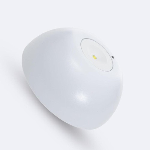 Lampa Awaryjna LED 120 lm, Natynkowa, IP65, Okrągła Przenośna 3W