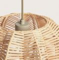 Lampa Wisząca z Rattanu Tobonga E27