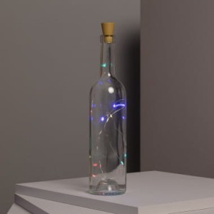 Girlanda Solarna Zewnętrzna LED Drut dekoracyjny do Butelek RGB