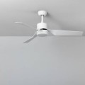 Wentylator Sufitowy Cichy Minimal PRO Biały 132cm Silnik DC WiFi