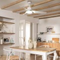 Wentylator Sufitowy Cichy Minimal PRO Biały 132cm Silnik DC WiFi