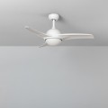 Wentylator Sufitowy LED Aran Biały 107cm Silnik DC WiFi ze światłem