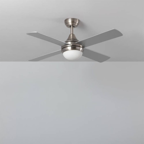 Wentylator Sufitowy Navy Niquel 110cm Silnik AC WiFi ze światłem kolor nikiel
