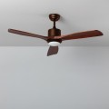 Wentylator Sufitowy Cichy Forest Marrón 132cm Motor DC ze światłem WiFi