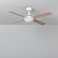 Wentylator Sufitowy Cichy Navy 132cm Silnik DC Wi-Fi jasne drewno