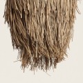 Lampa Wisząca z Włókna Naturalnego Ramé kabel tekstylny czarny