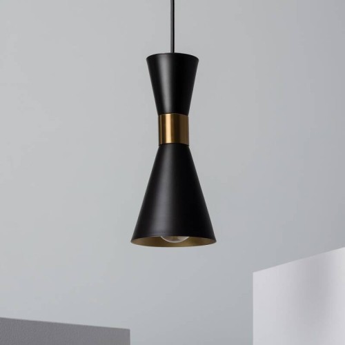 Lampa Wisząca Metalowa Jigger