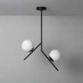 Lampa Wisząca Metalowo-Szklana Balts
