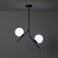 Lampa Wisząca Metalowo-Szklana Balts