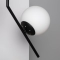 Lampa Wisząca Metalowo-Szklana Balts