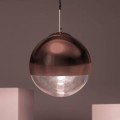 Lampa Wisząca z Metalu i Szkła Yelitza