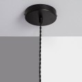 Lampa Wisząca z Metalu i Szkła Yelitza