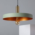 Lampa Wisząca z Metalu Furiko kolor zielony
