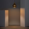 Lampa Wisząca Metalowa Mercury kolor złoty