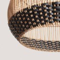 Lampa Rattanowa Wisząca Amari ILUZZIA