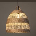 Lampa Wisząca z Włókna Naturalnego Zewnętrzna Big Sami Ø450 mm ILUZZIA