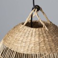 Lampa Wisząca z Włókna Naturalnego Zewnętrzna Big Sami Ø450 mm ILUZZIA