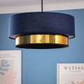 Lampa Wisząca z Tkaniny Friedrich