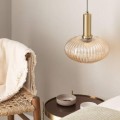 Lampa Wisząca Szklana Basile