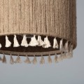 Lampa Wisząca Bawełniana i Naturalny Sznur Acoma