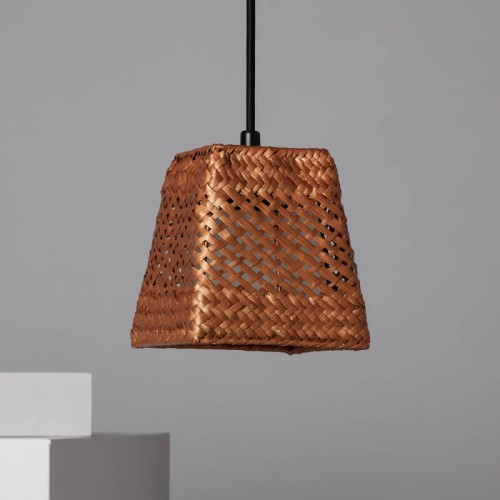 Lampa Wisząca Naturalne Włókno Gata kolor brązowy