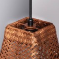 Lampa Wisząca Naturalne Włókno Gata kolor brązowy