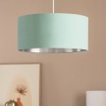 Lampa Wisząca z Tkaniny Bello Reflejo kolor Zielony Celadon