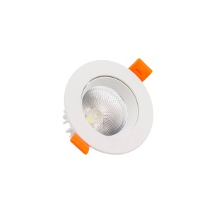 Oczko LED COB Nastawne Okrągłe 3W Białe