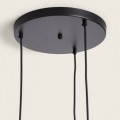 Lampa Wisząca z Metalu Tri Mercury