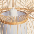 Lampa Wisząca Bambusowa Ofelia naturalny splot