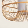Lampa Wisząca Bambusowa Ofelia naturalny splot