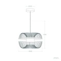 Lampa Wisząca Bambusowa Ofelia naturalny splot