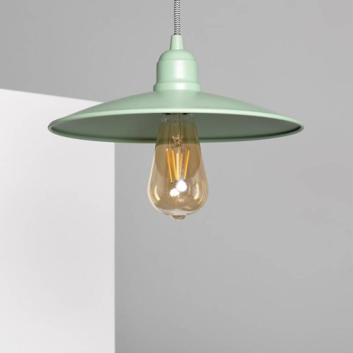 Lampa Wisząca z Metalu Kato zielona