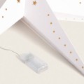 Gwiazda LED Papierowa z Baterią Hadar