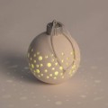 Bombka LED Porcelanowa na Baterie Estella
