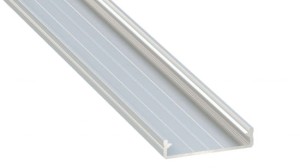 Profil LED LUMINES typ SOLIS surowy 3 m + klosz WIDE PC mleczny 3 m