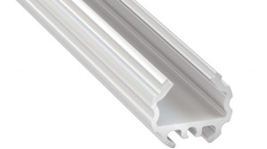 Profil LED LUMINES typ Mico biały lakierowany 3 m + klosz SLIM PMMA mleczny 3 m
