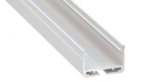 Profil LED LUMINES typ Sileda biały lakierowany 3 m + klosz DOUBLE PMMA mleczny 3m