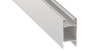 Profil LED LUMINES typ Dulio biały lakierowany 3 m + DOUBLE PMMA mleczny 3m